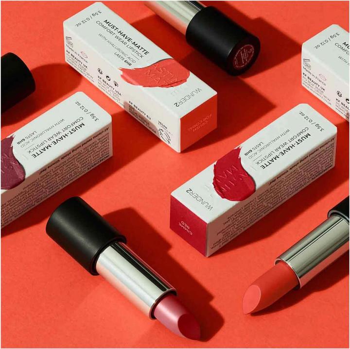 Actual product image Wunder2 MUST-HAVE-MATTE LIPSTICK Gimme Red (The Gimme Red)