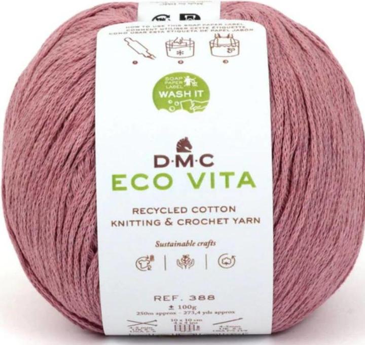 Produktbild DMC Wolle Eco Vita 100 g, Beere (250 m)
