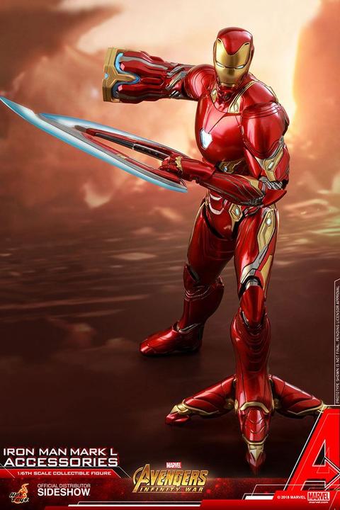 Actual product image Hot Toys Marvel: Iron Man Mk L Accessories Set HT-EX 1:6 Scale Figure