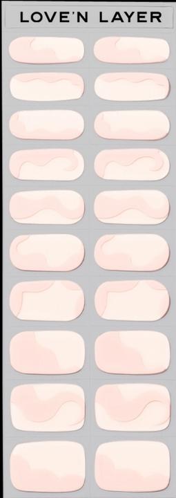 Produktbild Love'n Layer - Abstraction Light Pink (Light Pink, Gel-Effekt Nagellack)