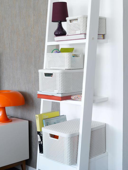 Actual product image Curver 3 STYLE S storage boxes cream 29.1 x 19.8 x 14.2 cm (29 x 20 x 14 cm, 3 l)