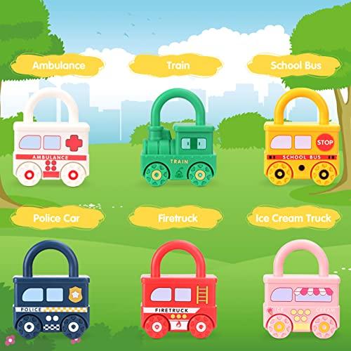 Image du produit Activity Board Serrure avec clé Jouet bébé à partir de 2 3 4 5 ans - Jouet de motricité Busy Board Baby Sensorik