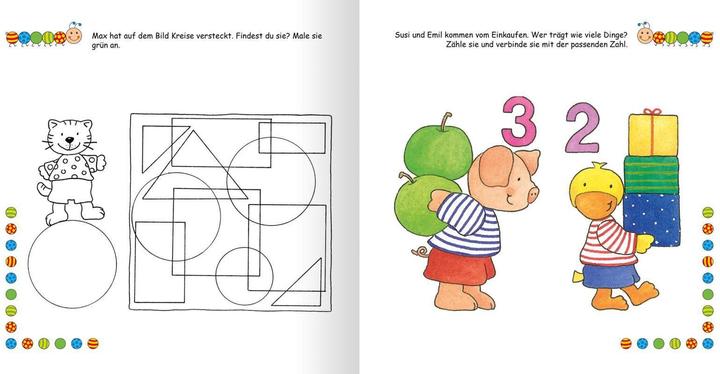 Produktbild Lernraupe - Mein grosses Übungsbuch für den Kindergarten (Deutsch, Corina Beurenmeister, Angela Wiesner, 2021)