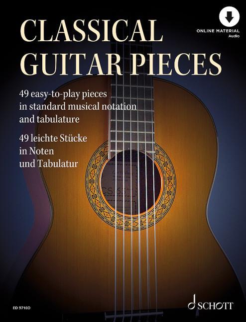 Produktbild Klassische Gitarrenstücke (Englisch, Deutsch, Stephan Schmidt, 2022)
