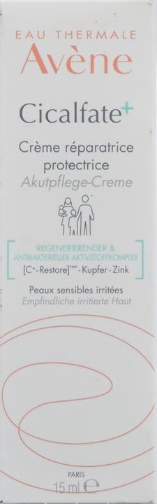 Actual product image Avène Cicalfate+ acute care cream (Body cream, 15 ml)