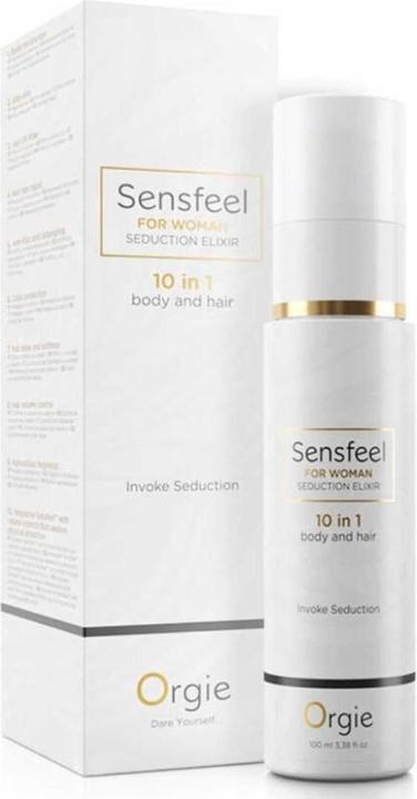 Actual product image Orgie Sensfeel for Woman Pheromone Seduction Elixer 10 in 1 100 ml (100 ml)