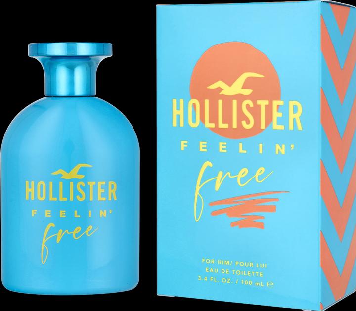 Actual product image Hollister FEELIN FREE 100ml Eau De Toilette EDT (Eau de toilette, 100 ml)