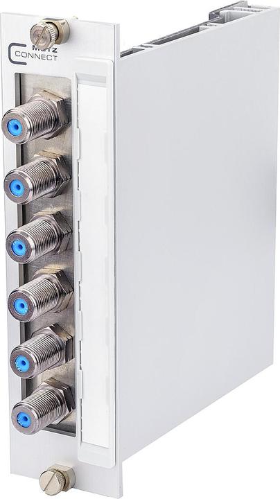 Image du produit Metz Connect KOAX Distributor - Panneau de brassage - Connecteur F X 6