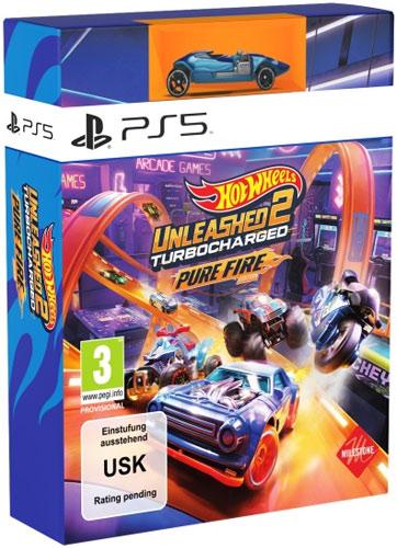 Image du produit Milestone Hot Wheels Unleashed 2 Turbocharged Pure Fire Edition (PS5, DE, IT, FR)