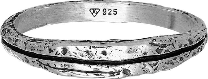 Immagine prodotto Haze & Glory Ring Bandring - Slider Oxid Finish 925 Silber (66, 925 Argento)