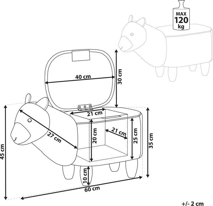 Produktbild Beliani Alpaca