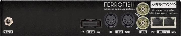 Actual product image Ferrofish Verto MX
