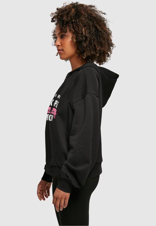 Immagine prodotto Merchcode Donna Mothers Day - Felpa con cappuccio oversize biologica My Favourite People Call Me Mom - 113587 (S)