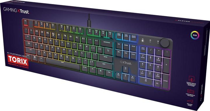 Actual product image Trust Gxt866 Torix Mechanical (DE, Cable)