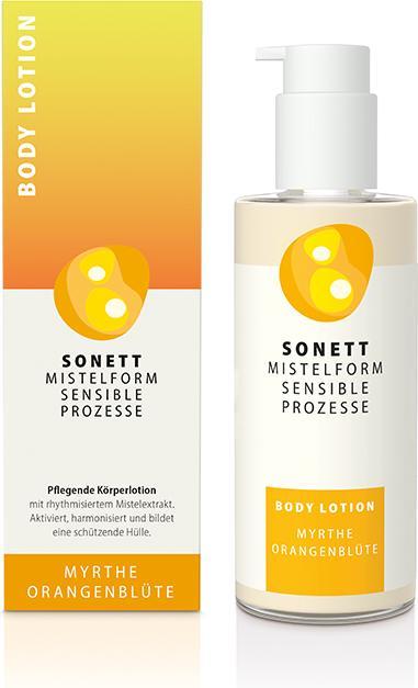 Produktbild Sonett V! Mistelform Body Lotion Myrthe-Orangenblüte (Körperlotion, 145 ml)
