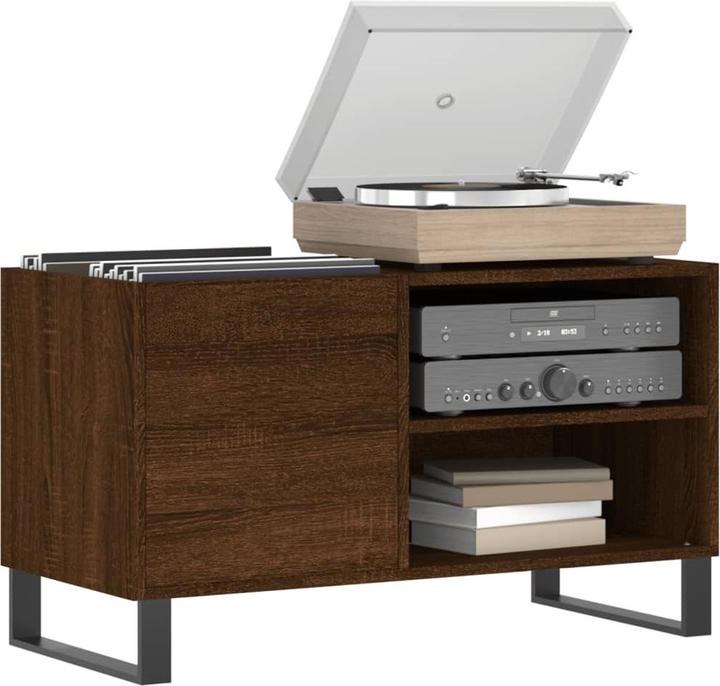 Actual product image VidaXL Plattenschrank Braun Eichen-Optik 85x38x48 cm