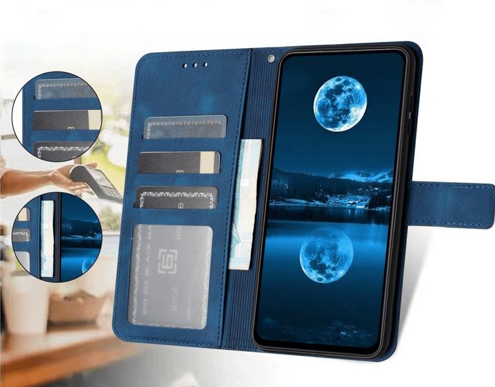 Actual product image Cover-Discount Galaxy S25 / S24 – Wildleder Look Etui im Vintage Design (Samsung Galaxy S25, Samsung Galaxy S24)