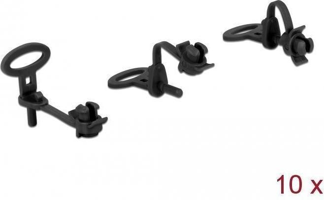 Image du produit Delock Spacer for PCB - Entretoise de module M.2 - noir (pack de 10)