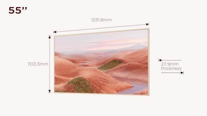 Actual product image TCL 55A300W (55", QLED, 4K, 2024)