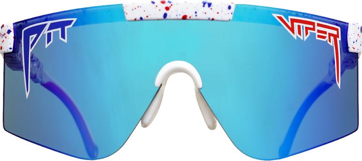 Actual product image Pit Viper The Merika 2000 Polarized (White, Blue)