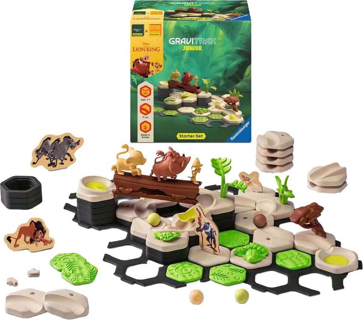 Produktbild Ravensburger GraviTrax Junior Starter-Set Lion King