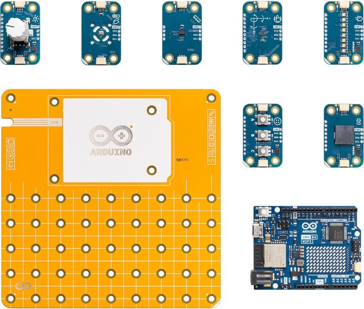 Actual product image Arduino UNO R4 Wi-Fi Plug-and-Make-Kit
