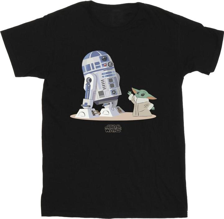 Produktbild Star Wars The Mandalorian R2D2 And Grogu TShirt (4XL)