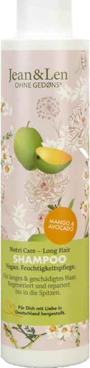 Jean & Len Nutri Care Shampoo Mango und Avocado (300 ml, Flüssiges Shampoo)