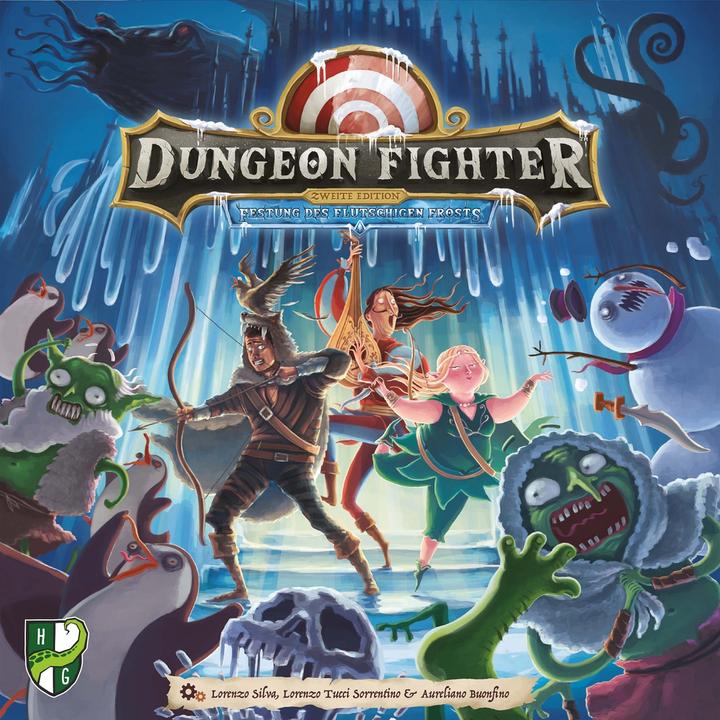 Produktbild Horrible Guild HR044 - Dungeon Fighter: Die Festung des flutschigen Frosts, 1-6 Spieler, 10 Jahren (DE-Ausgabe) (Deutsch)