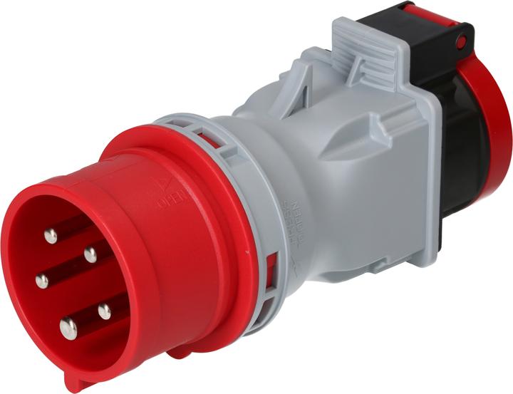 Actual product image Max Hauri maxCAMP CEE adapter IP44 (CEE 16/5, Type 25)