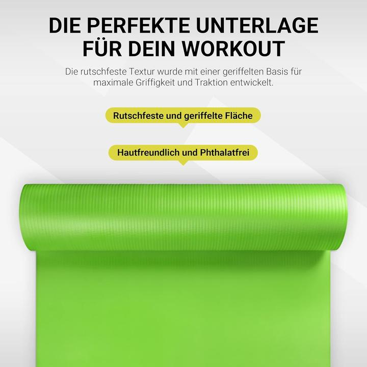 Produktbild Msports Gymnastik- und Yogamatte (15 mm)