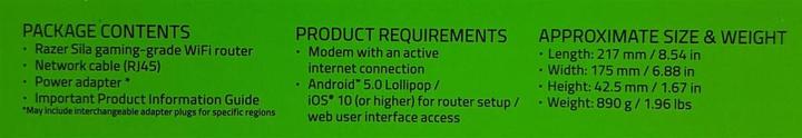 Image du produit Razer Routeur Sila WiFi