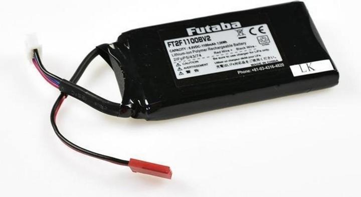 Futaba Batterie LiFe 1100mAh 6.6V (6.60 V, 1100 mAh)
