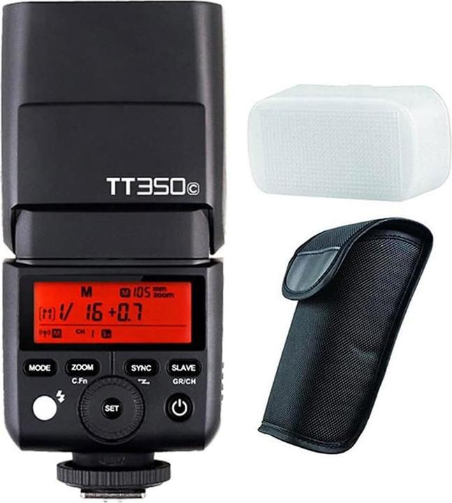 Actual product image Godox TT350C (Plug-on flash, Canon)