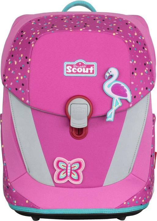 Actual product image Scout Sunny Set II School Backpack Set Flamingo (19.50 l)