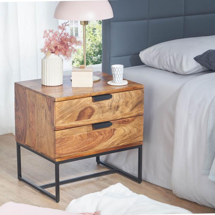 Actual product image Wohnling Sheesham (50 x 40 x 51 cm)