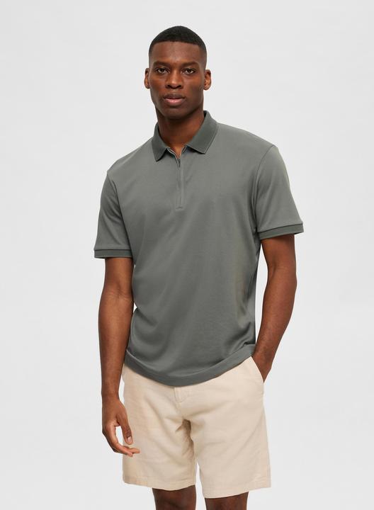 Image du produit Selected Homme Polo à fermeture éclair (L)