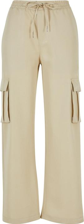 Urban Classics Ladies Vicose Straight Leg Cargo Pants