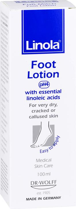 Produktbild Dr. Wolff Linola Fuss-milch, 100 ml MIL (Fusscrème & Fussgel, 100 ml)