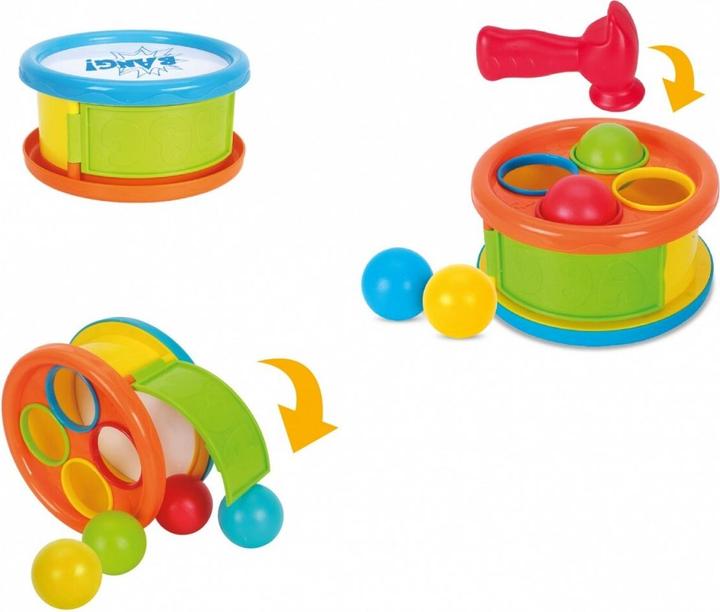 Actual product image Askato Drum - dodgeball with balls