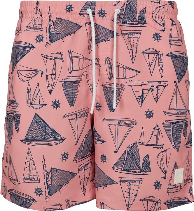 Actual product image Urban Classics Pattern Swim Shorts (L)