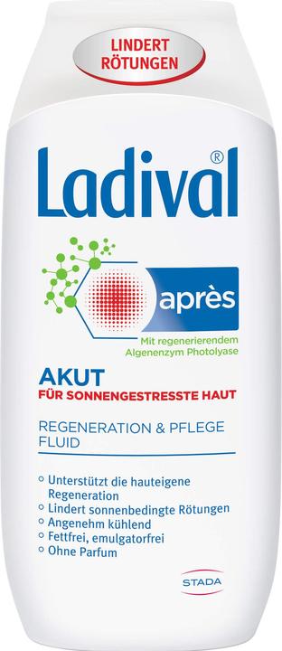 Produktbild Ladival akut après für sonnengestresste Haut - Regeneration & Pflege Fluid, 200 ml Lösung (200 ml, Gesichtsfluid)