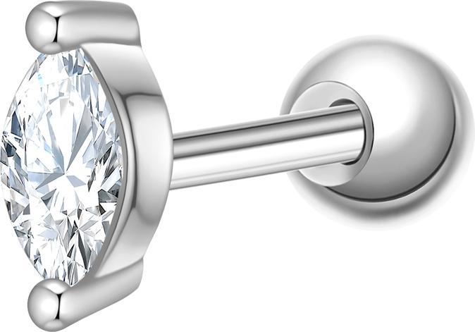 Immagine prodotto Glanzstücke München Orecchini da donna in argento - 37394 (Argento)