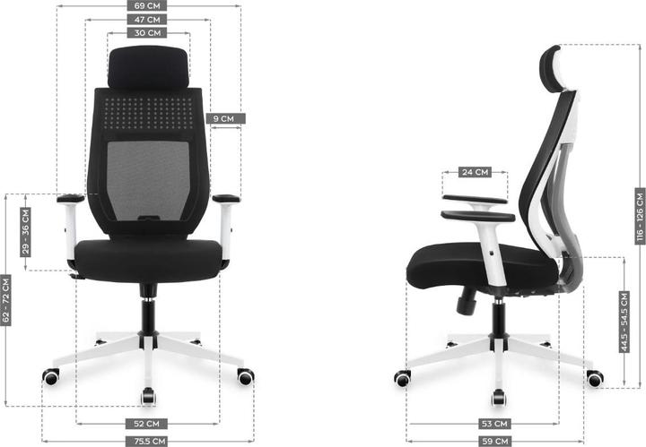 Actual product image Mark Adler Office Chair MANAGER 3.9 Black