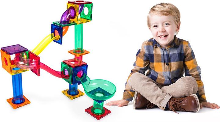 Produktbild PicassoTiles Picasso Tiles - Marble run set (50 pcs) (PTG50)
