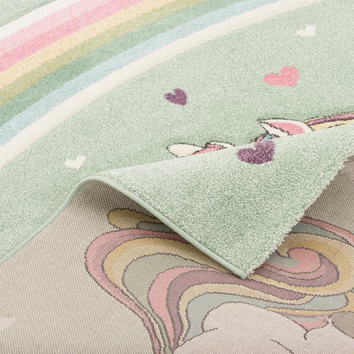 Immagine prodotto Pergamon Tappeto per bambini Maui Kids Unicorn Pastel (160 x 230 cm)