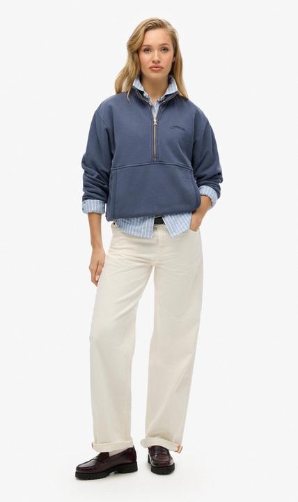 Actual product image Superdry Essential Logo Oversz Half Zip (8)