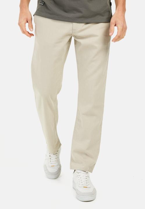 Actual product image Camel Active Chinohose mit Kordelzug aus einem Leinenmix (36)