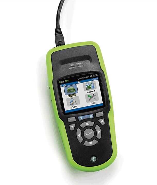 Actual product image Netscout LinkRunner AT 1000 Network Auto Tester
