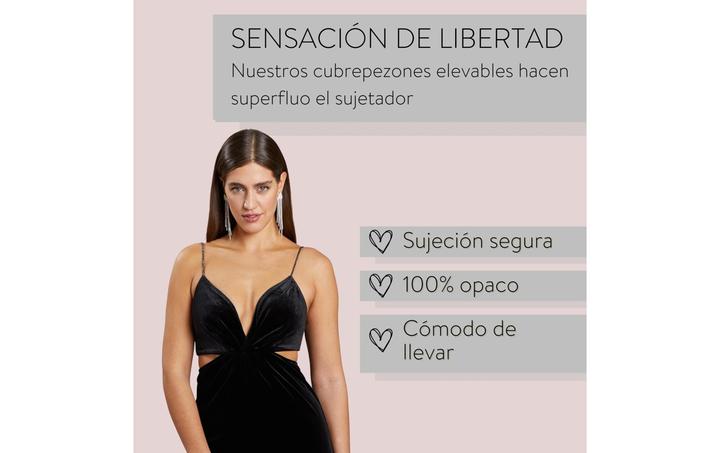 Actual product image Parsa Beauty Lift-Up Nipple Covers (One size)